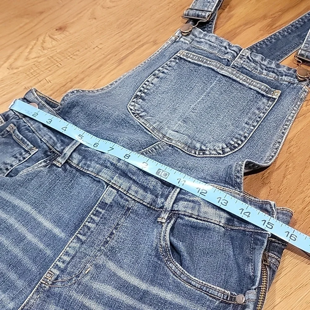 Dollhouse Stretchy Denim Overalls - Picture 7 of 15